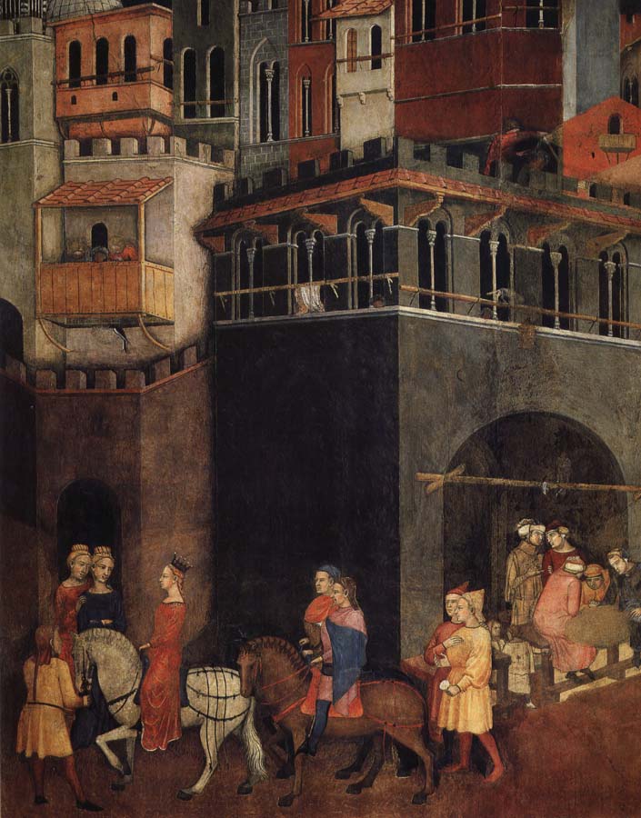 Ambrogio Lorenzetti den goda styrelsen